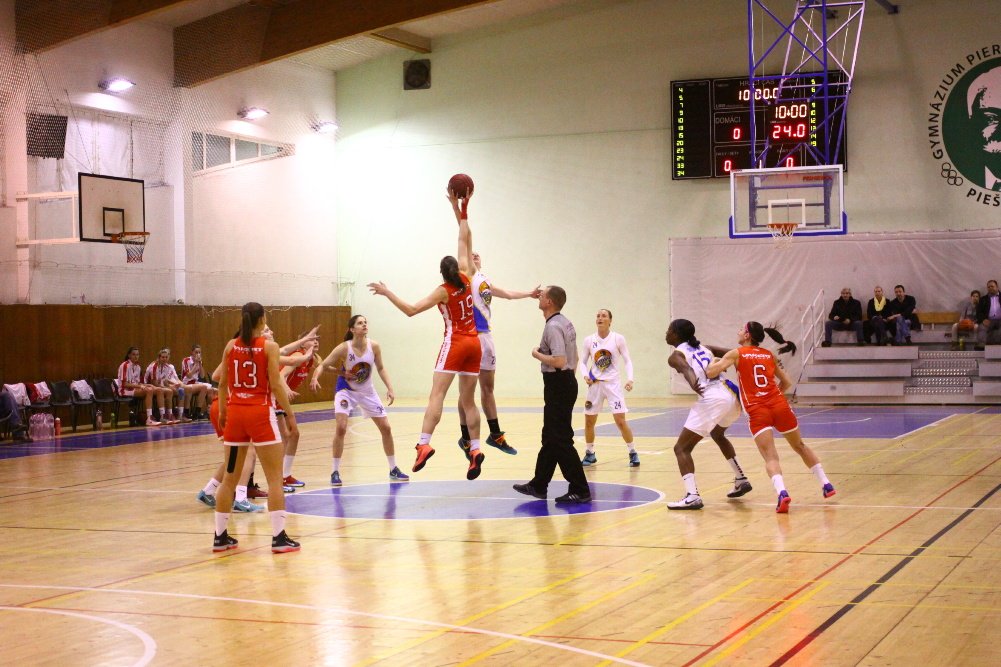 Piešťanské Čajky vs. BK SOŠŽ Cassovia Košice