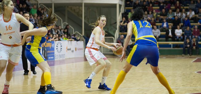 MBK Ružomberok vs. Flying Foxes SVS Post Wien-Schwechat, semifinálový zápas (Foto: www.mbkruzomberok.sk)