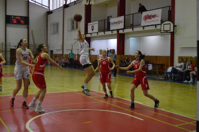 BK SOŠŽ Cassovia Košice vs. BK ŠKP 08 Banská Bystrica, Monika Migová (15)