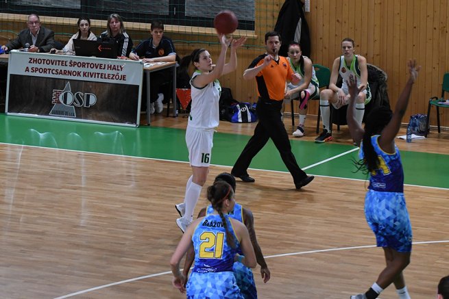 ŠBK Šamorín vs. Piešťanské Čajky, Romana Theiner (16) (Foto: Ladislav Dobsa)