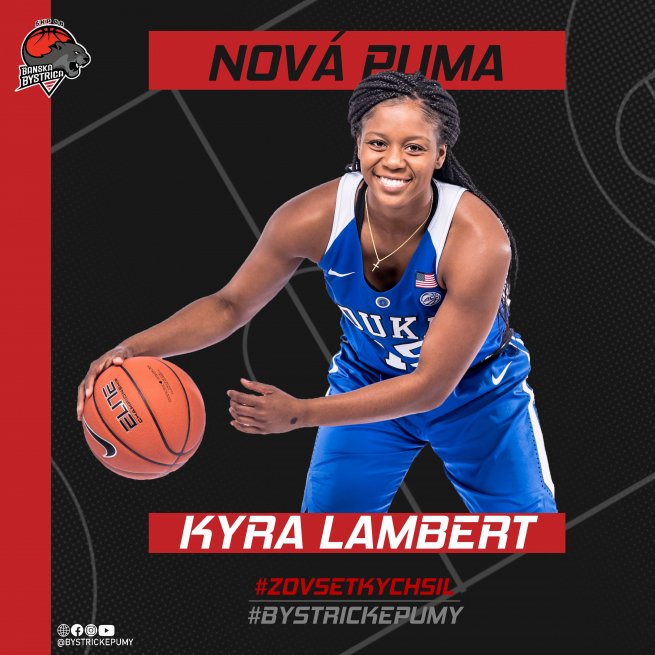 Kyra Lambert (15), DUKE University (NCAA, USA) (Foto: BK ŠKP 08 Banská Bystrica)