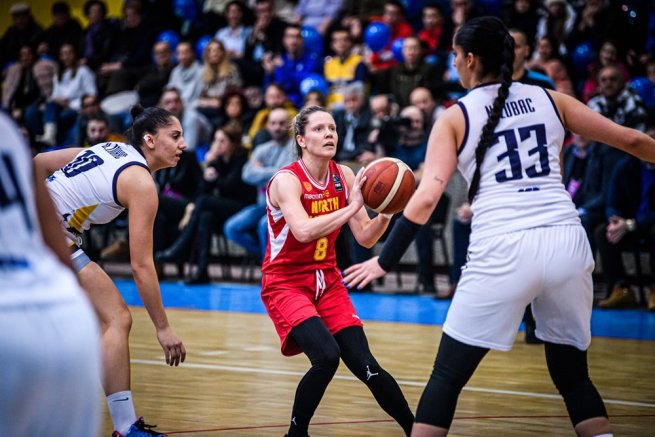 Anjelika Mitrašinović (8), Severné Macedónsko ženy (Foto: fiba.basketball)