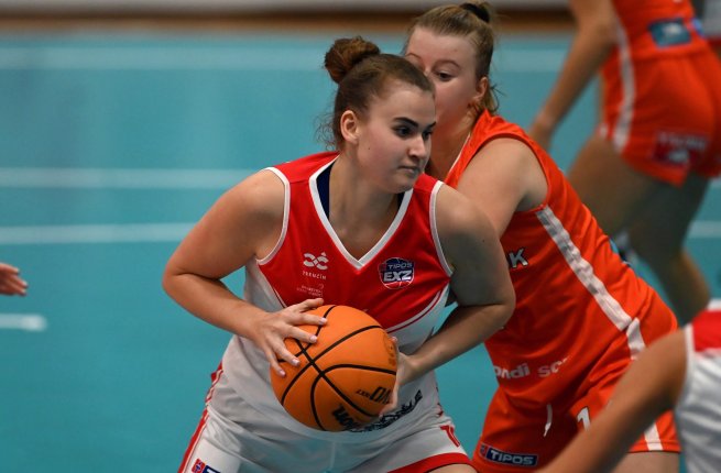 BK AS Trenčín vs. MBK Ružomberok, Viktoriia Rostotska (31) (Foto: fb AS Trenčín basketbal)