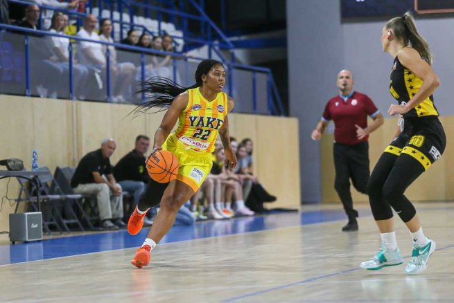 YOUNG ANGELS Košice vs. CBK Košice, Randi Brown (22) (Foto: Jäzva)
