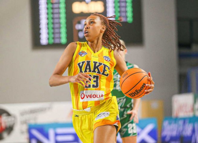 YOUNG ANGELS Košice vs. ŠBK Šamorín, Sherese Pittman (23) (Foto: Jäzva)