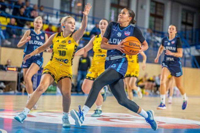 CBK Košice vs. BC Slovan Bratislava, Isidora Tripkovič (5) (Foto: Jäzva)