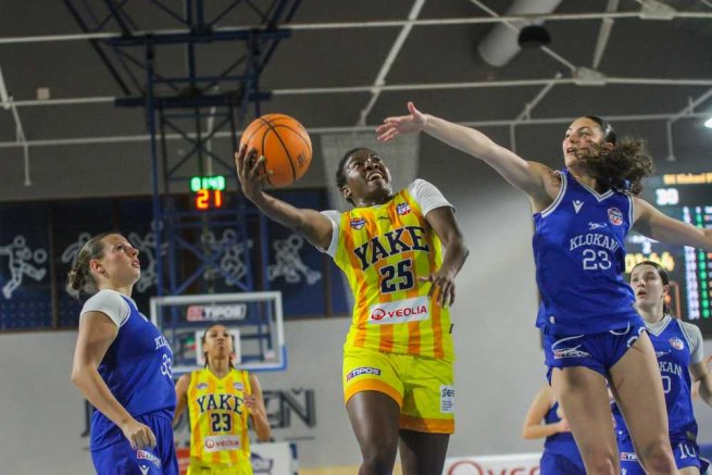 YOUNG ANGELS Košice vs. BK Klokani Ivanka pri Dunaji, Khiana Johnson (25) (Foto: Jäzva)