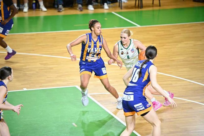 ŠBK Šamorín vs. YOUNG ANGELS Košice, Vira Hrymaľuk (0) (Foto: ŠBK Šamorín)