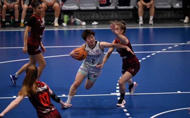 BK AS Trenčín vs. BK ŠK UMB Banská Bystrica, Shiho Yamazaki (2) (Foto: BK AS Trenčín)