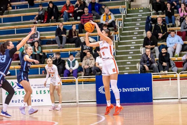 MBK Ružomberok vs. BC Slovan Bratislava, Katarína Šedivá (6) (Foto: MBK Ružombberok)