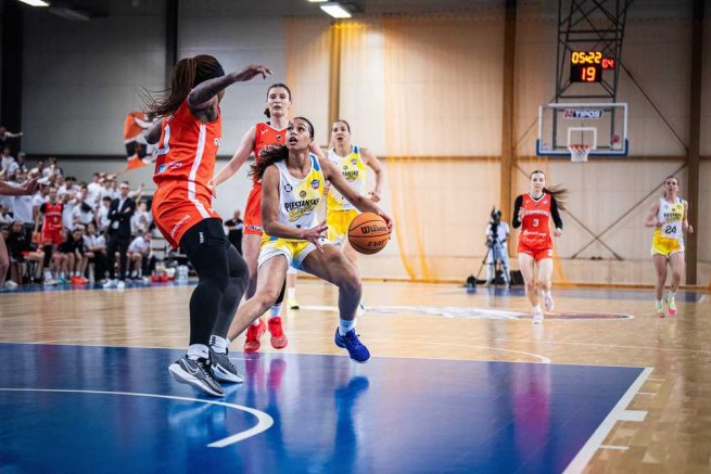 Piešťanské Čajky vs. MBK Ružomberok, India Farcy (1) (Foto: Piešťanské Čajky)